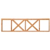 Hekwerk met kruis Red class wood 300x75cm - Afbeelding 3