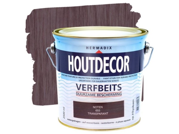 houtdecor 655 noten transparant