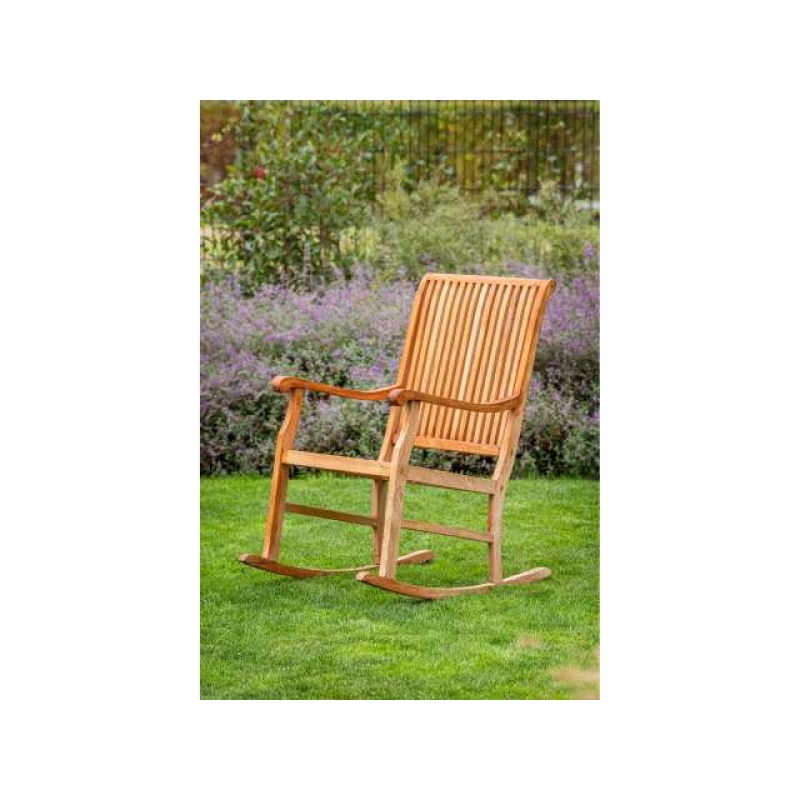 Schommelstoel Teak Relax - Afbeelding 3