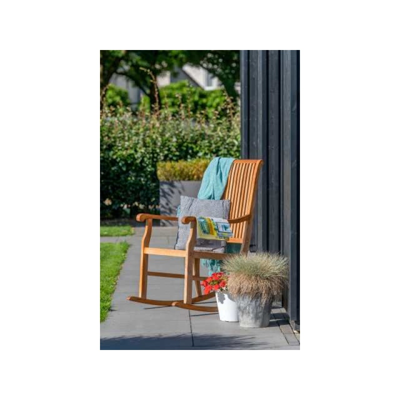 Schommelstoel Teak Relax