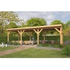 overkapping redclass wood zoutelande 900cm breed