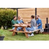 rechthoekige picknicktafel - sfeerafbeelding