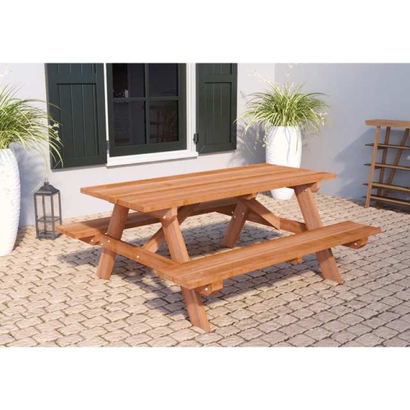 Picknicktafel hardhout Comfort