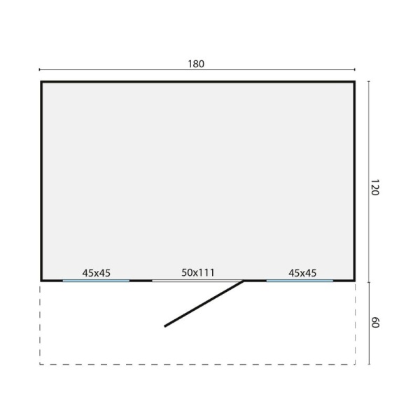 speelhuisje aladdin plattegrond