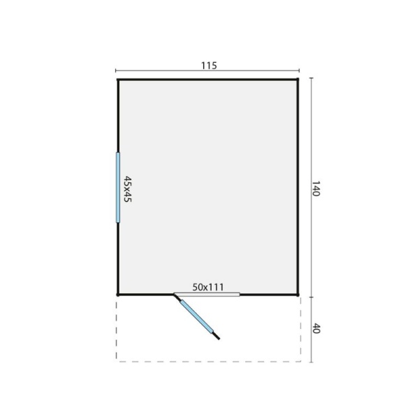 speelhuisje pinokkio plattegrond