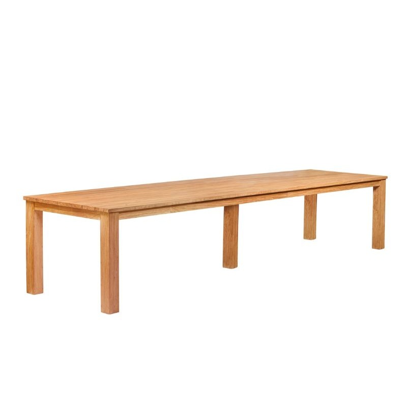 tafel rustiek met extra middenpoot