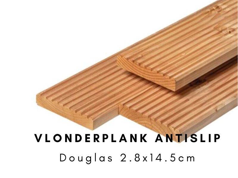 Vlonderplank antislip douglas