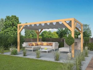 Schaduwdoek voor pergola