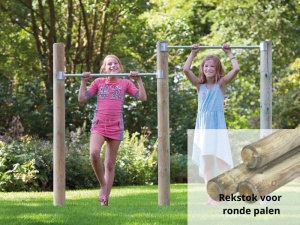 rekstok voor ronde palen