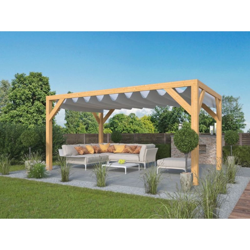 Houten Pergola 6 doe het zelf bouwpakket pergola constructie