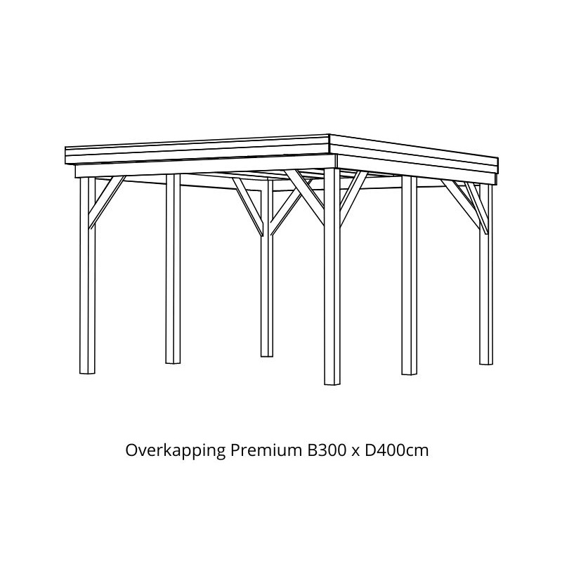 Douglas premium B300 x D400cm