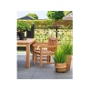 houten blokstoel tuin birmngham