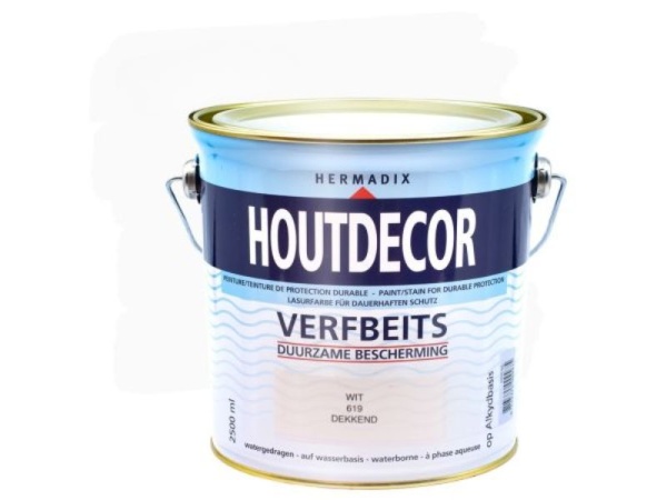 houtdecor 619 wit dekkend