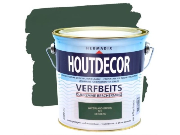 houtdecor 621 waterland groen dekkend