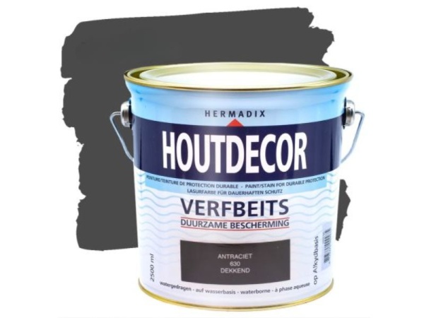 houtdecor 630 antraciet dekkend