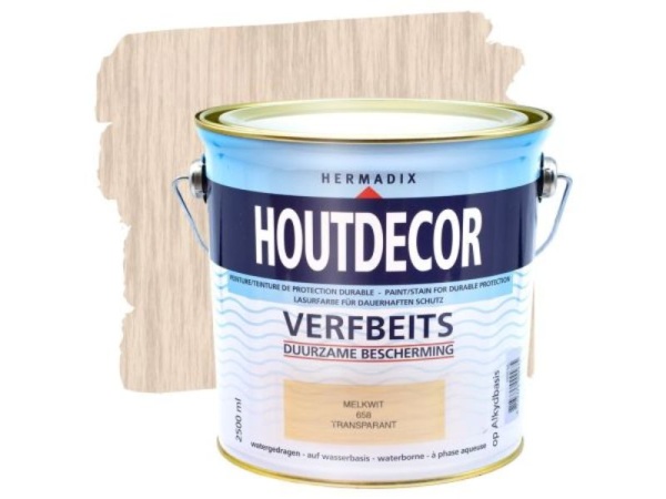 houtdecor 658 melkwit transparant