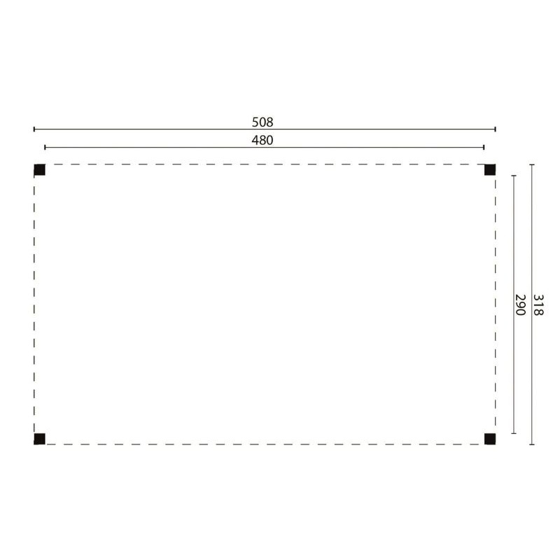 plattegrond dhz constructie pergola