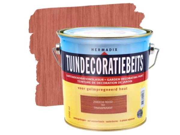 tuindecoratiebeits 761 zweeds rood