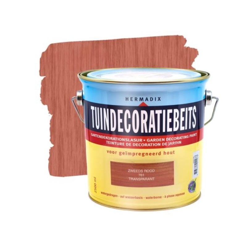 tuindecoratiebeits 761 zweeds rood