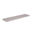 zitkussen bank taupe 180cm