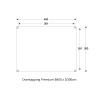 douglas premium plattegrond B400 x D300cm