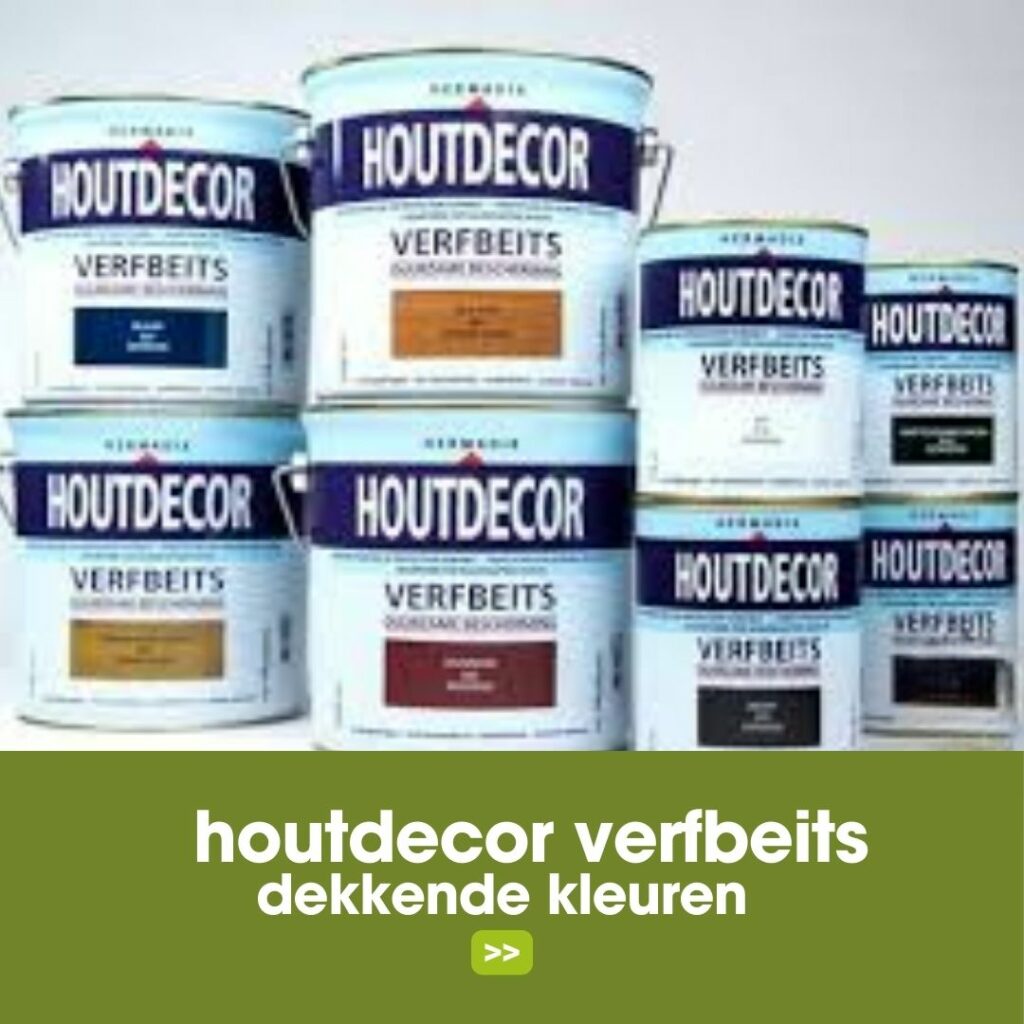 houtdecor dekkende verfbeits