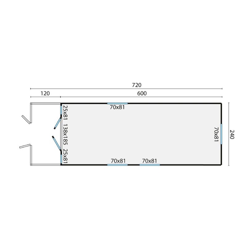 pipowagen kathleen plattegrond