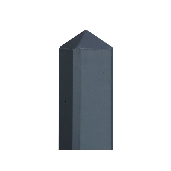 Betonpaal pyramide Antraciet Gecoat 308cm