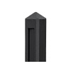 Betonpaal pyramide Antraciet gecoat 145cm