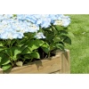 Bloembak Horst 35mm met rek 120x40cm geïmpregneerd - Afbeelding 2