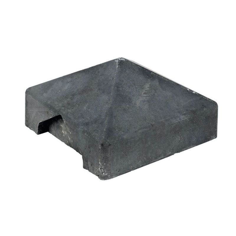 Afdekpet Beton pyramide T-model Antraciet