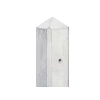 Betonpaal T-model Wit/grijs voor scherm 130cm