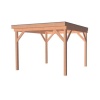 Overkapping Douglas Premium geschaafd 300x300cm - Afbeelding 4