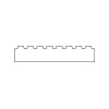 Vlonderplank Red class wood antislip 28x145mm 500cm - Afbeelding 2