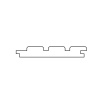 Thermoline Ayous triple profiel 21x145mm 425cm - Afbeelding 2