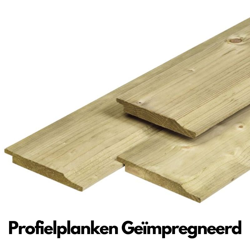 profielplanken geimpregneerd