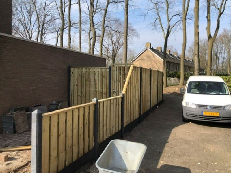 schutting geimpregneerd tuinhout schermen