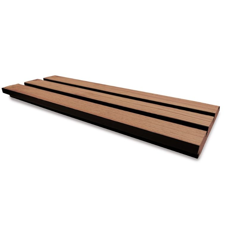 Triple Profiel Douglas-Zwart 25x135mm - 500cm - Afbeelding 4