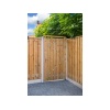 Tuinpoort geïmpregneerd met stalen frame 120cm - Afbeelding 3