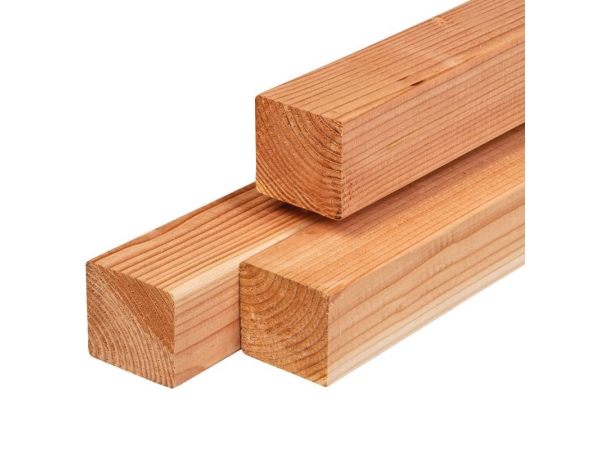 Douglas paal geschaafd 95x95 - 3 meter