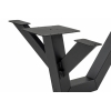 Picknicktafel hardhout met open instap 230cm