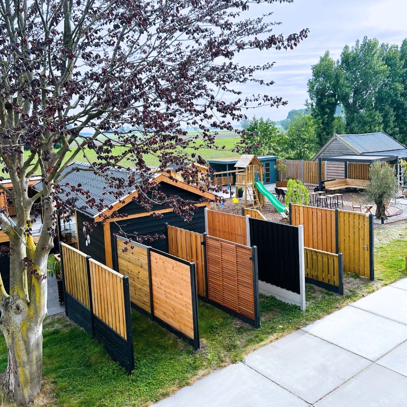 showtuin schermopstelling barts interieur en buitenleven - de tuinhoutspecialist