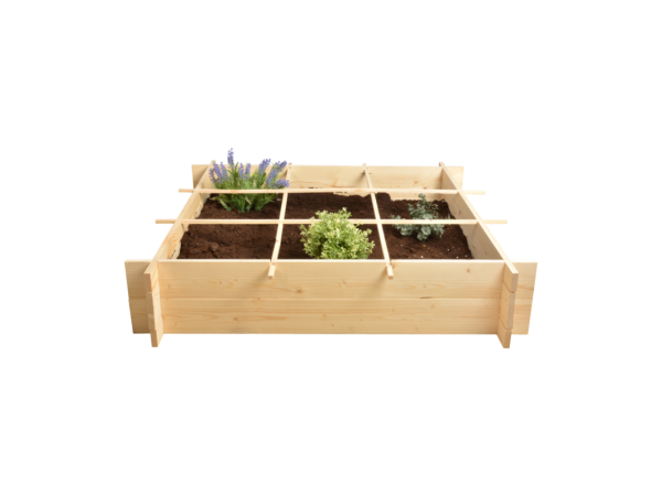 Moestuin vierkant
