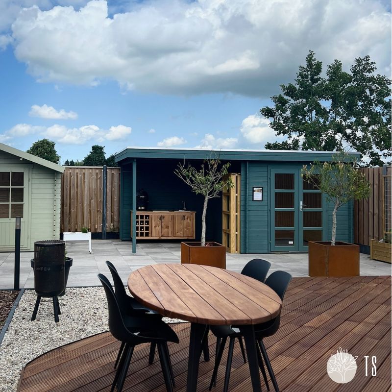 Showtuin Heerle (Roosendaal): De Tuinhoutspecialist - Barts Interieur en Buitenleven 11 showtuin blokhutten omgeving roosendaal - de tuinhoutspecialist bij barts interieur en buitenleven