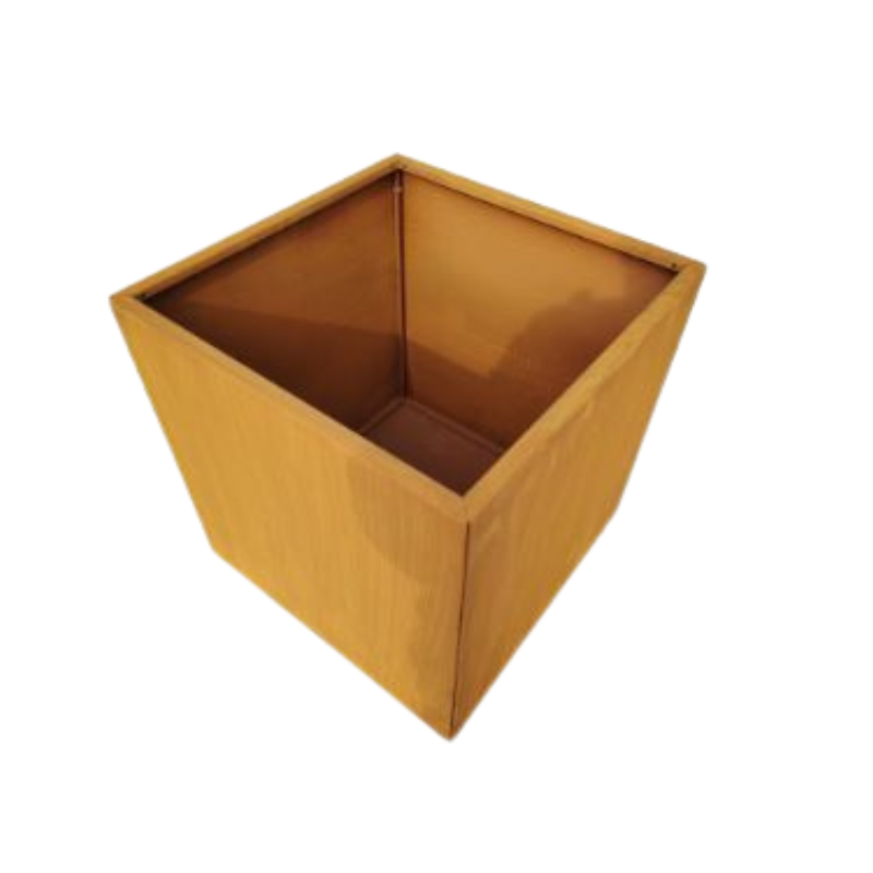 Cortenstaal Plantenbak vierkant 40x40cm
