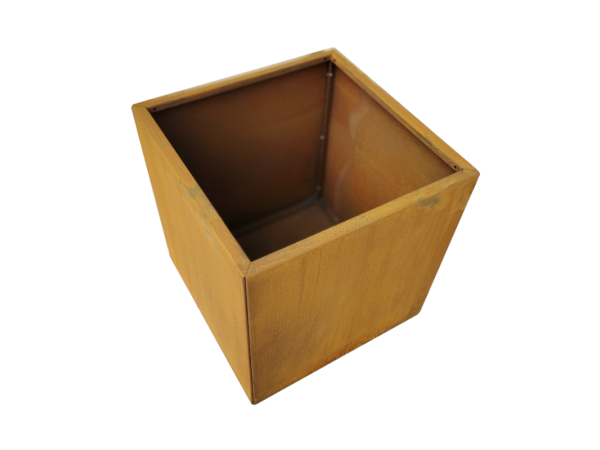 Cortenstaal plantenbak vierkant 50x50cm