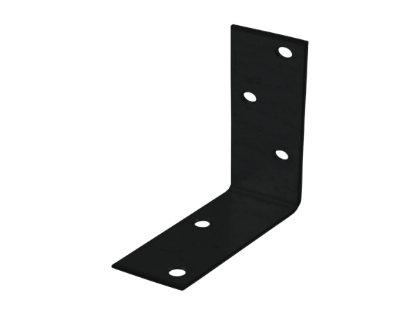 Hoekanker zwart 40x40mm