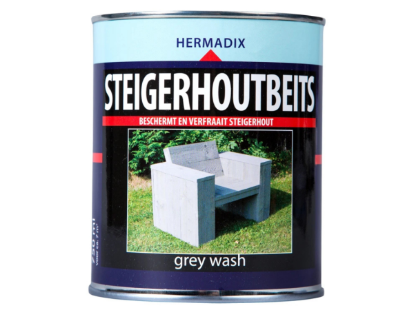 Steigerhoutbeits hermadix grey wash0.75L