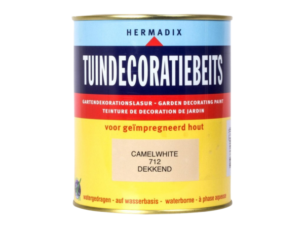 Tuindecoratiebeits 712 camel white 0.75L