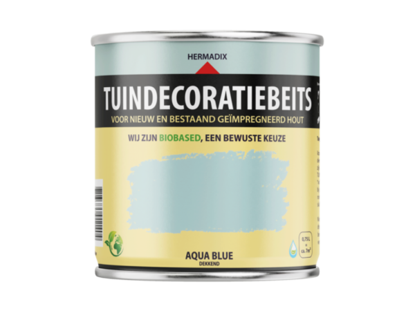 Tuindecoratiebeits 714 aqua blue 0.75L